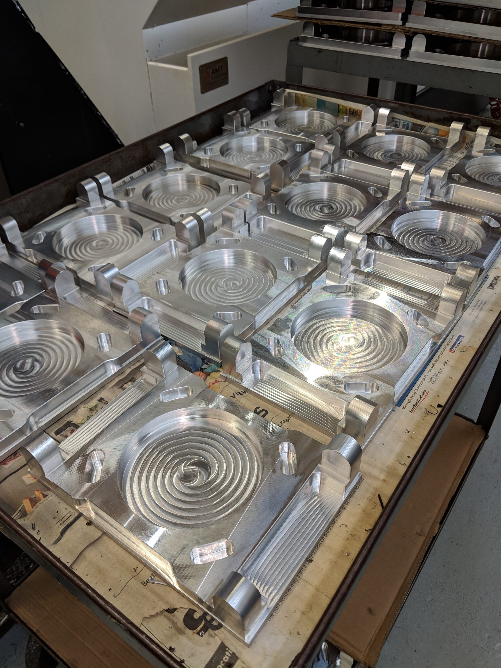 CNC milling component
